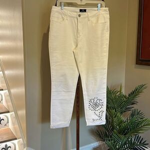Curations White Ankle Jeans 12